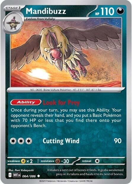 Mandibuzz (064/086) [Scarlet & Violet: White Flare] | Exor Games Bridgewater