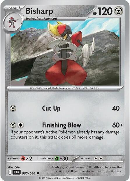 Bisharp (065/086) [Scarlet & Violet: Black Bolt] | Exor Games Bridgewater
