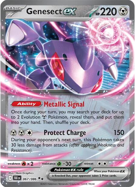 Genesect ex (067/086) [Scarlet & Violet: Black Bolt] | Exor Games Bridgewater