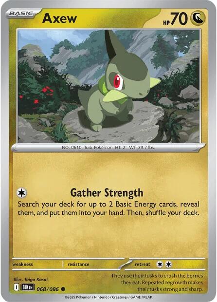 Axew (068/086) [Scarlet & Violet: Black Bolt] | Exor Games Bridgewater