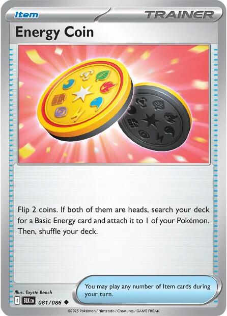 Energy Coin (081/086) [Scarlet & Violet: Black Bolt] | Exor Games Bridgewater
