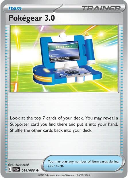 Pokegear 3.0 (084/086) [Scarlet & Violet: Black Bolt] | Exor Games Bridgewater