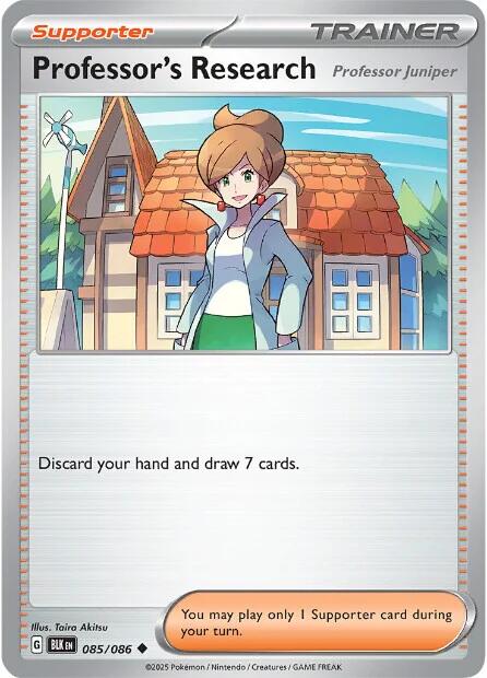 Professor's Research (085/086) [Scarlet & Violet: Black Bolt] | Exor Games Bridgewater