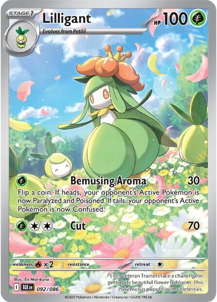 Lilligant (092/086) [Scarlet & Violet: Black Bolt] | Exor Games Bridgewater