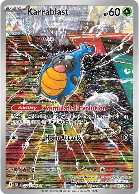 Karrablast (094/086) [Scarlet & Violet: Black Bolt] | Exor Games Bridgewater