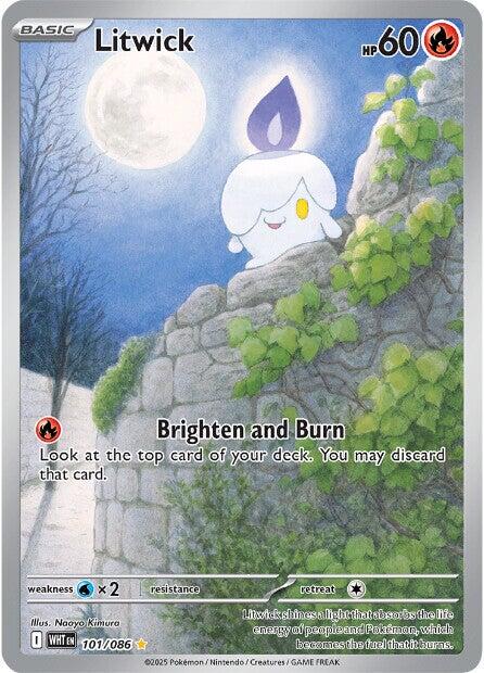 Litwick (101/086) [Scarlet & Violet: White Flare] | Exor Games Bridgewater