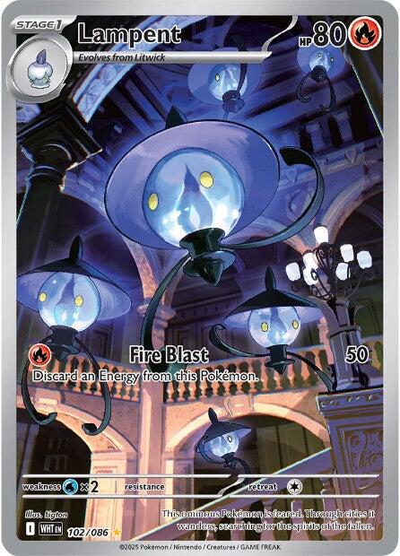 Lampent (102/086) [Scarlet & Violet: White Flare] | Exor Games Bridgewater