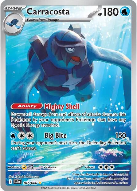 Carracosta (107/086) [Scarlet & Violet: Black Bolt] | Exor Games Bridgewater