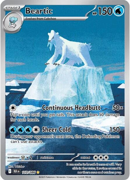 Beartic (110/086) [Scarlet & Violet: Black Bolt] | Exor Games Bridgewater