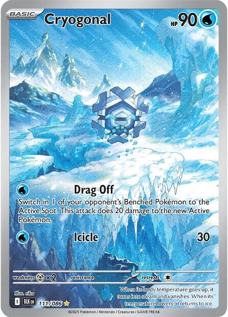Cryogonal (111/086) [Scarlet & Violet: Black Bolt] | Exor Games Bridgewater