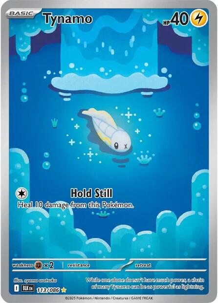 Tynamo (113/086) [Scarlet & Violet: Black Bolt] | Exor Games Bridgewater