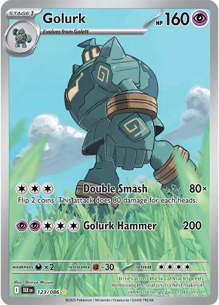Golurk (123/086) [Scarlet & Violet: Black Bolt] | Exor Games Bridgewater