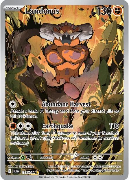 Landorus (131/086) [Scarlet & Violet: Black Bolt] | Exor Games Bridgewater