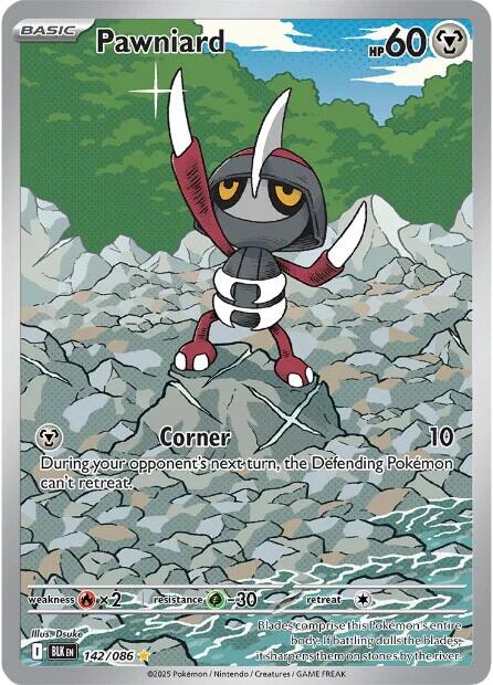 Pawniard (142/086) [Scarlet & Violet: Black Bolt] | Exor Games Bridgewater