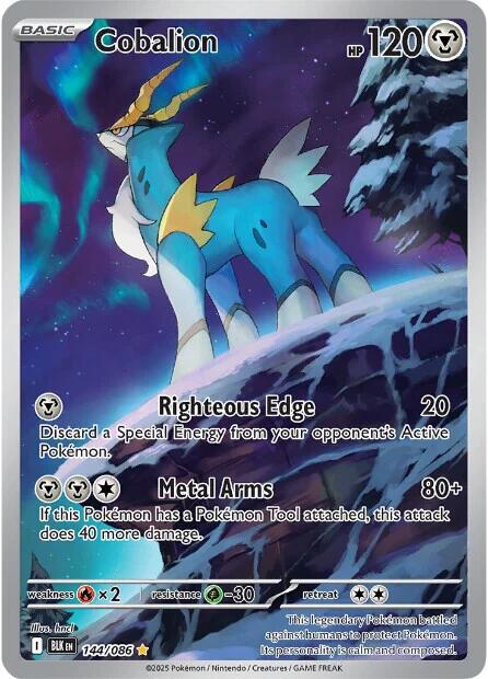 Cobalion (144/086) [Scarlet & Violet: Black Bolt] | Exor Games Bridgewater