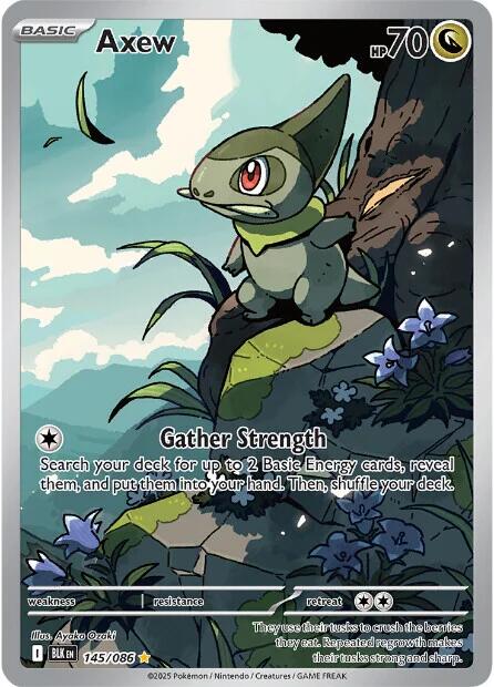 Axew (145/086) [Scarlet & Violet: Black Bolt] | Exor Games Bridgewater