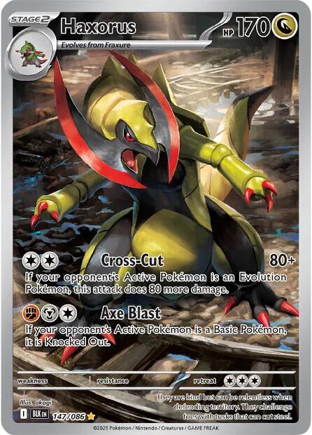 Haxorus (147/086) [Scarlet & Violet: Black Bolt] | Exor Games Bridgewater