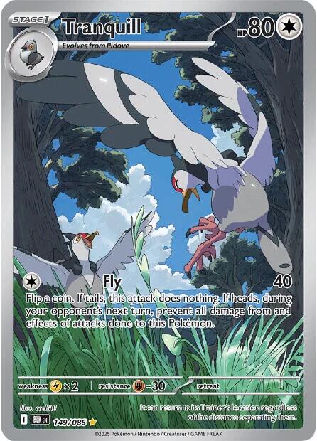 Tranquill (149/086) [Scarlet & Violet: Black Bolt] | Exor Games Bridgewater