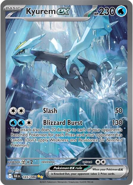 Kyurem ex (165/086) [Scarlet & Violet: Black Bolt] | Exor Games Bridgewater