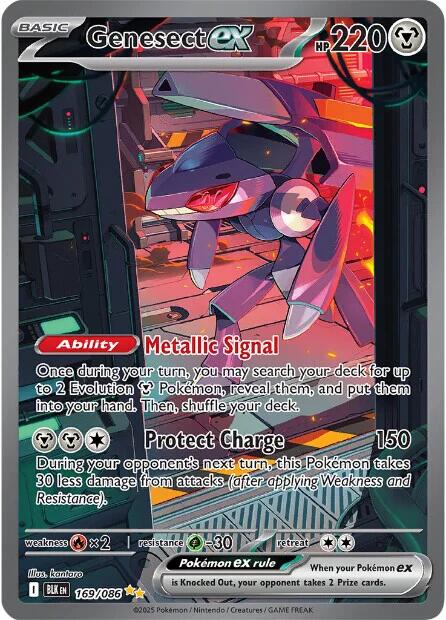 Genesect ex (169/086) [Scarlet & Violet: Black Bolt] | Exor Games Bridgewater