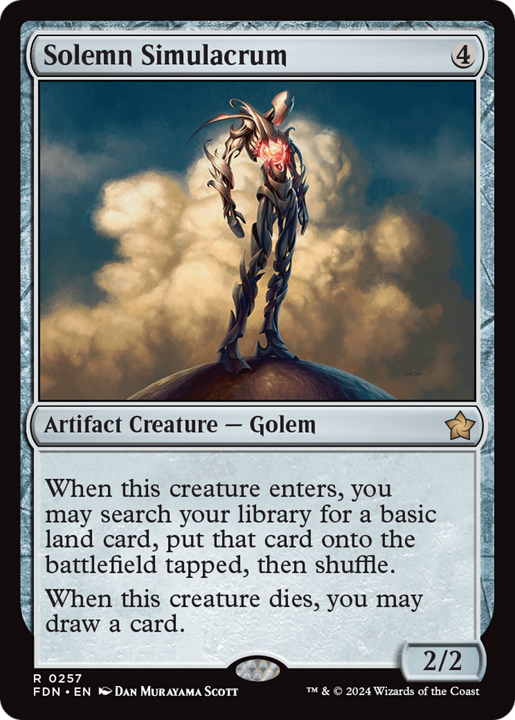 Solemn Simulacrum [Foundations] | Exor Games Bridgewater