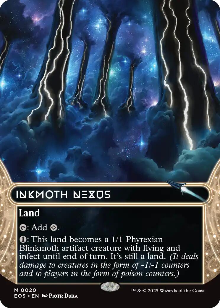 Inkmoth Nexus (0020) (Borderless) [Edge of Eternities: Stellar Sights] | Exor Games Bridgewater