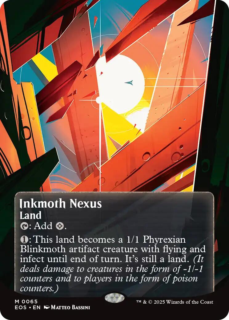 Inkmoth Nexus (0065) (Borderless) [Edge of Eternities: Stellar Sights] | Exor Games Bridgewater