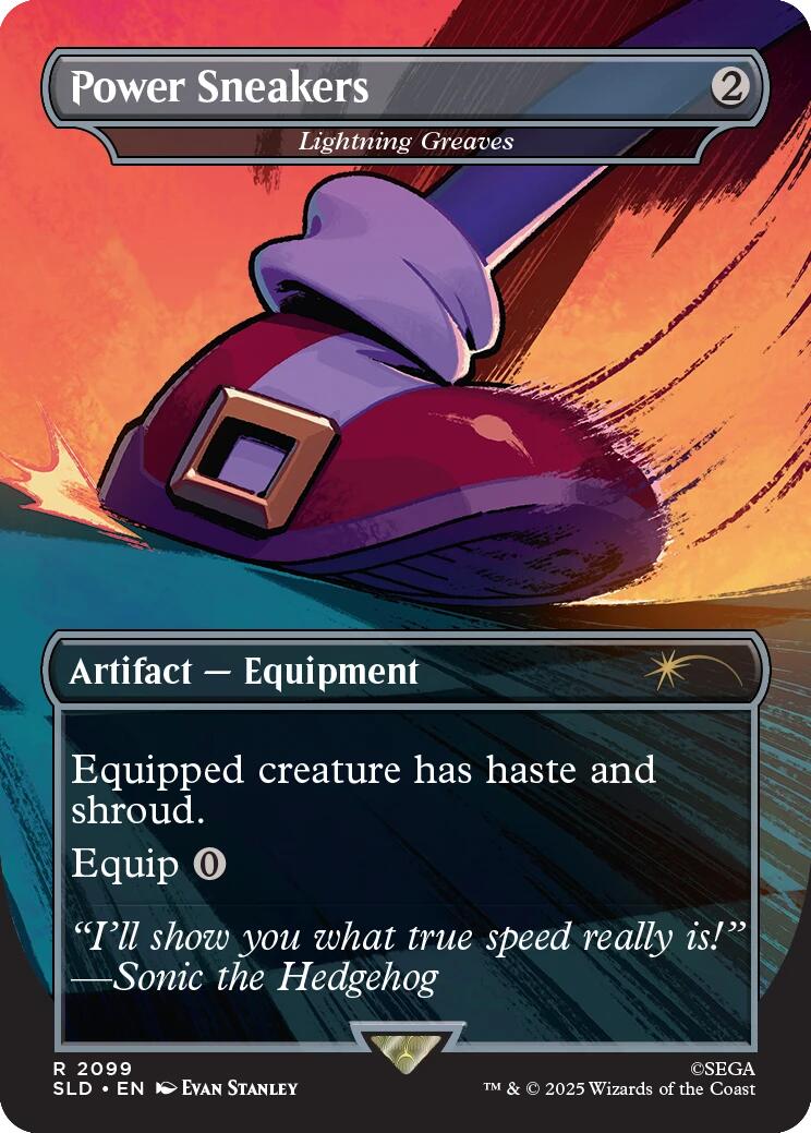 Power Sneakers - Lightning Greaves [Secret Lair Drop Series] | Exor Games Bridgewater