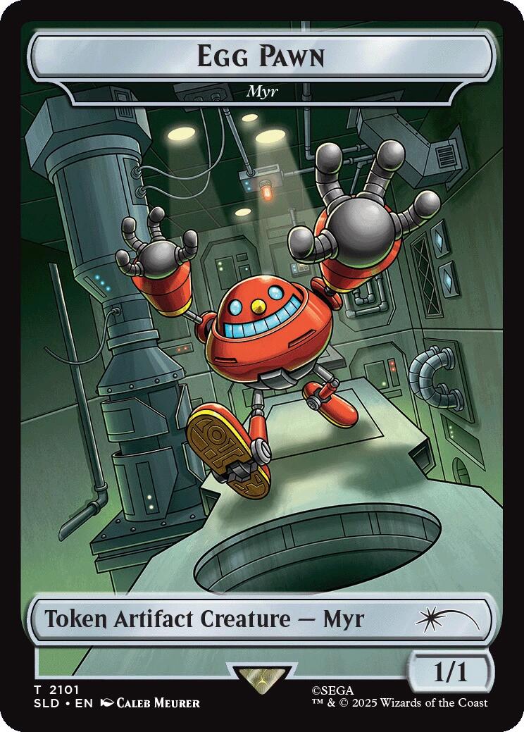 Egg Pawn - Myr Token [Secret Lair Drop Series] | Exor Games Bridgewater