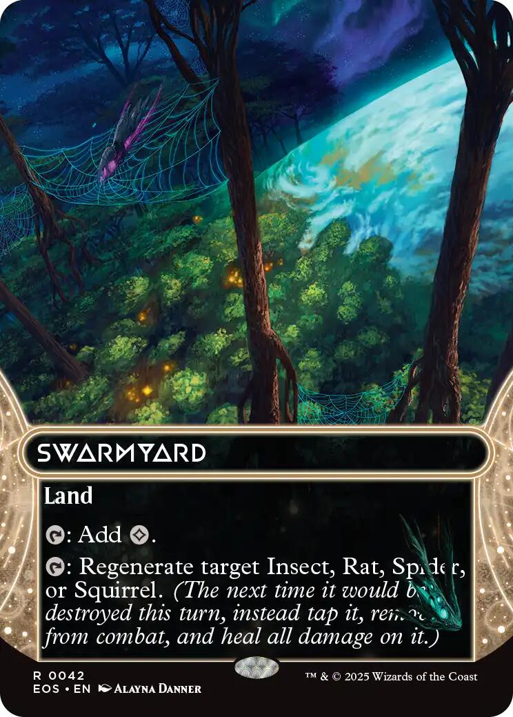 Swarmyard (0042) (Borderless) [Edge of Eternities: Stellar Sights] | Exor Games Bridgewater