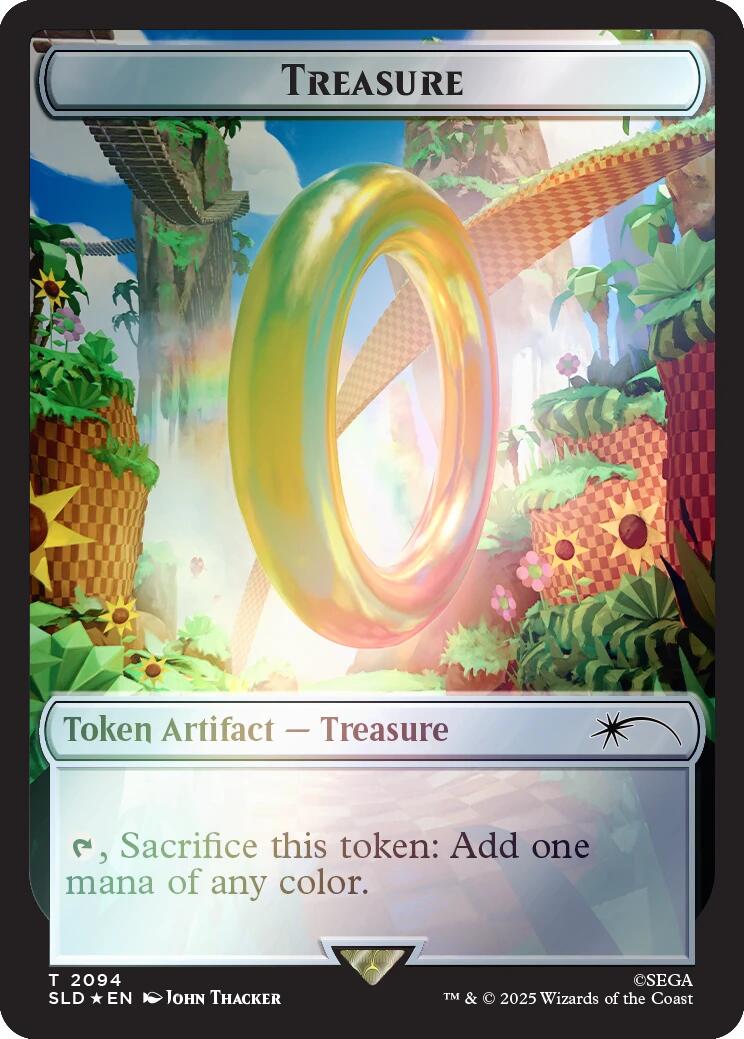 Treasure Token (2094) (Rainbow Foil) [Secret Lair Drop Series] | Exor Games Bridgewater