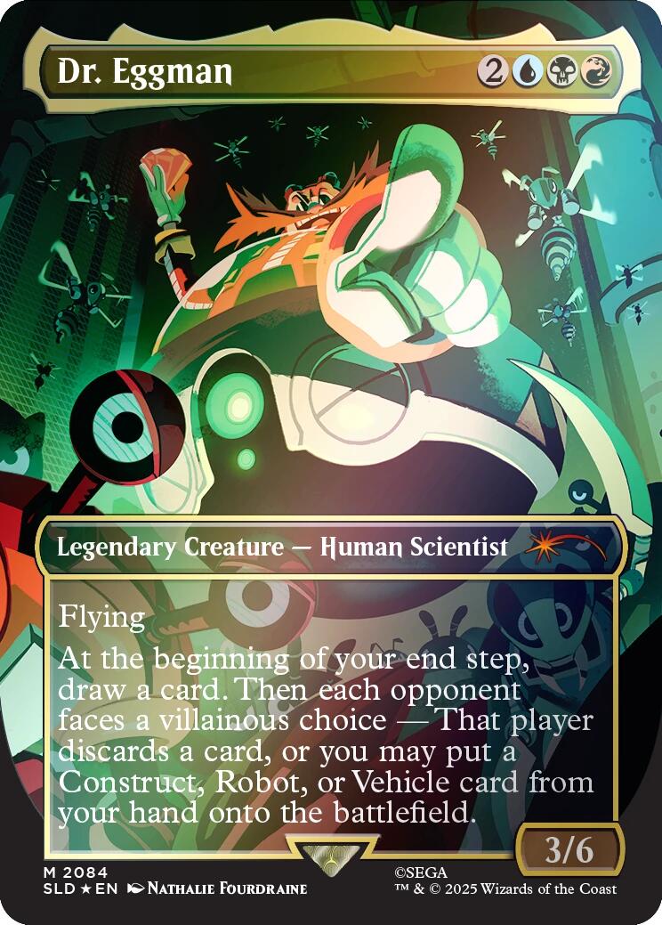 Dr. Eggman (Rainbow Foil) [Secret Lair Drop Series] | Exor Games Bridgewater