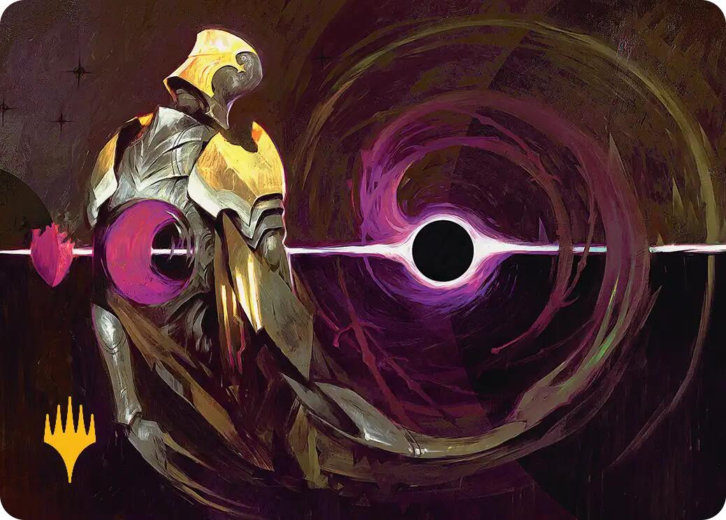 Gravkill Art Card (Gold-Stamped Planeswalker Symbol) [Edge of Eternities Art Series] | Exor Games Bridgewater