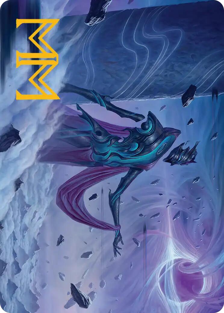 Bygone Colossus Art Card (Gold-Stamped Signature) [Edge of Eternities Art Series] | Exor Games Bridgewater