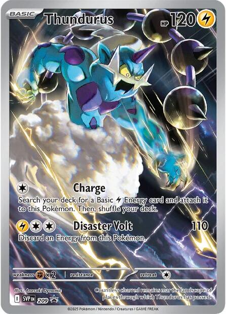 Thundurus (209) [Scarlet & Violet: Black Star Promos] | Exor Games Bridgewater
