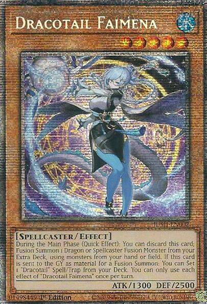 Dracotail Faimena (Starlight Rare) [JUSH-EN002] Starlight Rare | Exor Games Bridgewater