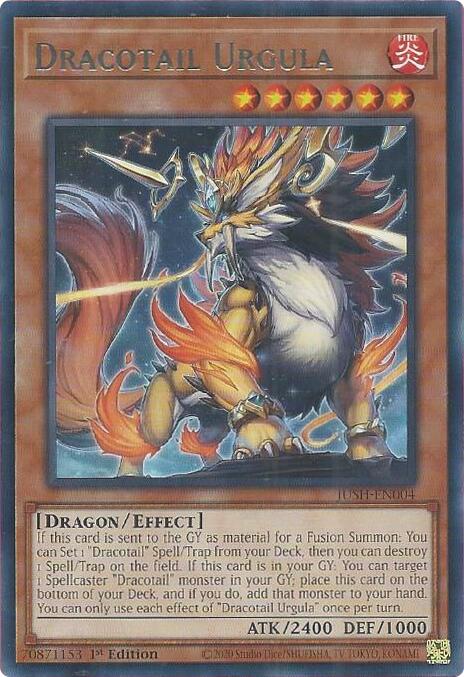 Dracotail Urgula [JUSH-EN004] Rare | Exor Games Bridgewater