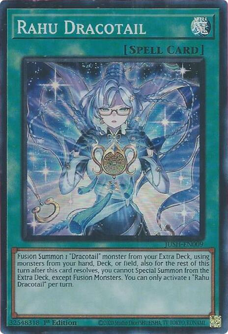 Rahu Dracotail [JUSH-EN009] Super Rare | Exor Games Bridgewater