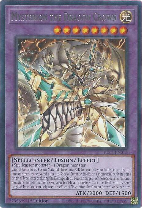 Mysterion the Dragon Crown [JUSH-EN013] Rare | Exor Games Bridgewater