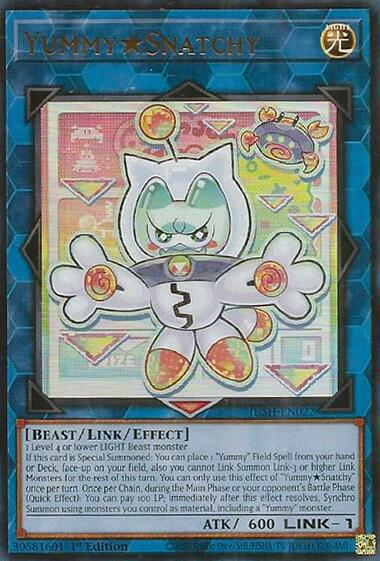 YummySnatchy [JUSH-EN022] Ultra Rare | Exor Games Bridgewater