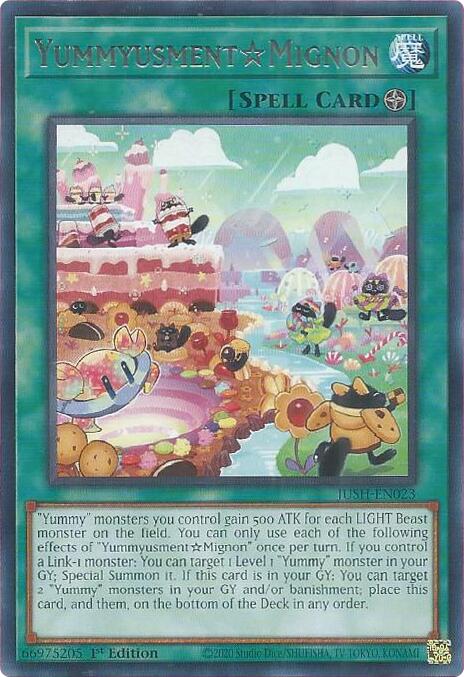 YummyusmentMignon [JUSH-EN023] Rare | Exor Games Bridgewater