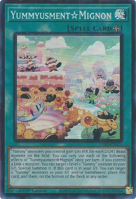YummyusmentMignon (Super Rare) [JUSH-EN023] Super Rare | Exor Games Bridgewater