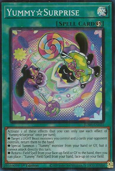 YummySurprise [JUSH-EN025] Super Rare | Exor Games Bridgewater