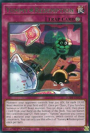 YummyRedemption [JUSH-EN026] Rare | Exor Games Bridgewater