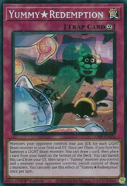 YummyRedemption (Super Rare) [JUSH-EN026] Super Rare | Exor Games Bridgewater