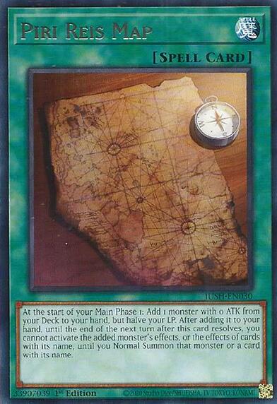 Piri Reis Map [JUSH-EN030] Rare | Exor Games Bridgewater