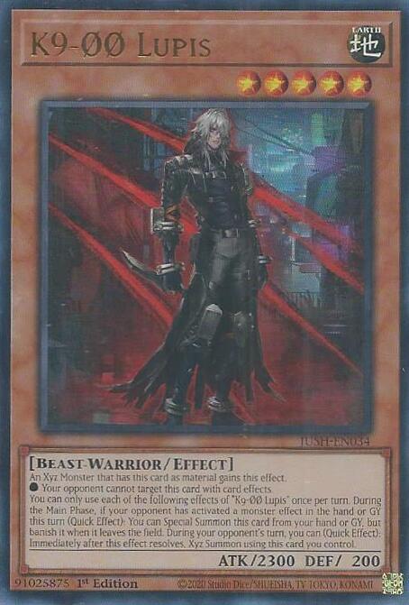 K9-00 Lupis [JUSH-EN034] Ultra Rare | Exor Games Bridgewater
