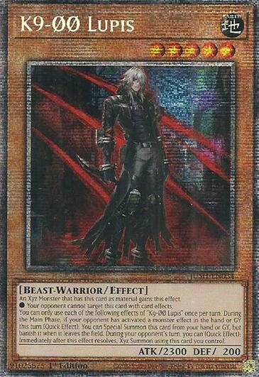 K9-00 Lupis (Starlight Rare) [JUSH-EN034] Starlight Rare | Exor Games Bridgewater