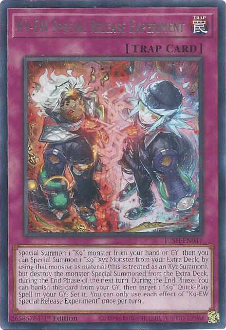 K9-EW Special Release Experiment [JUSH-EN041] Rare | Exor Games Bridgewater