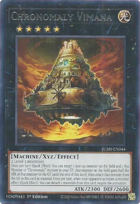 Chronomaly Vimana [JUSH-EN044] Rare | Exor Games Bridgewater